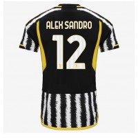 Juventus Alex Sandro #12 Domáci futbalový dres 2023-24 Krátky Rukáv